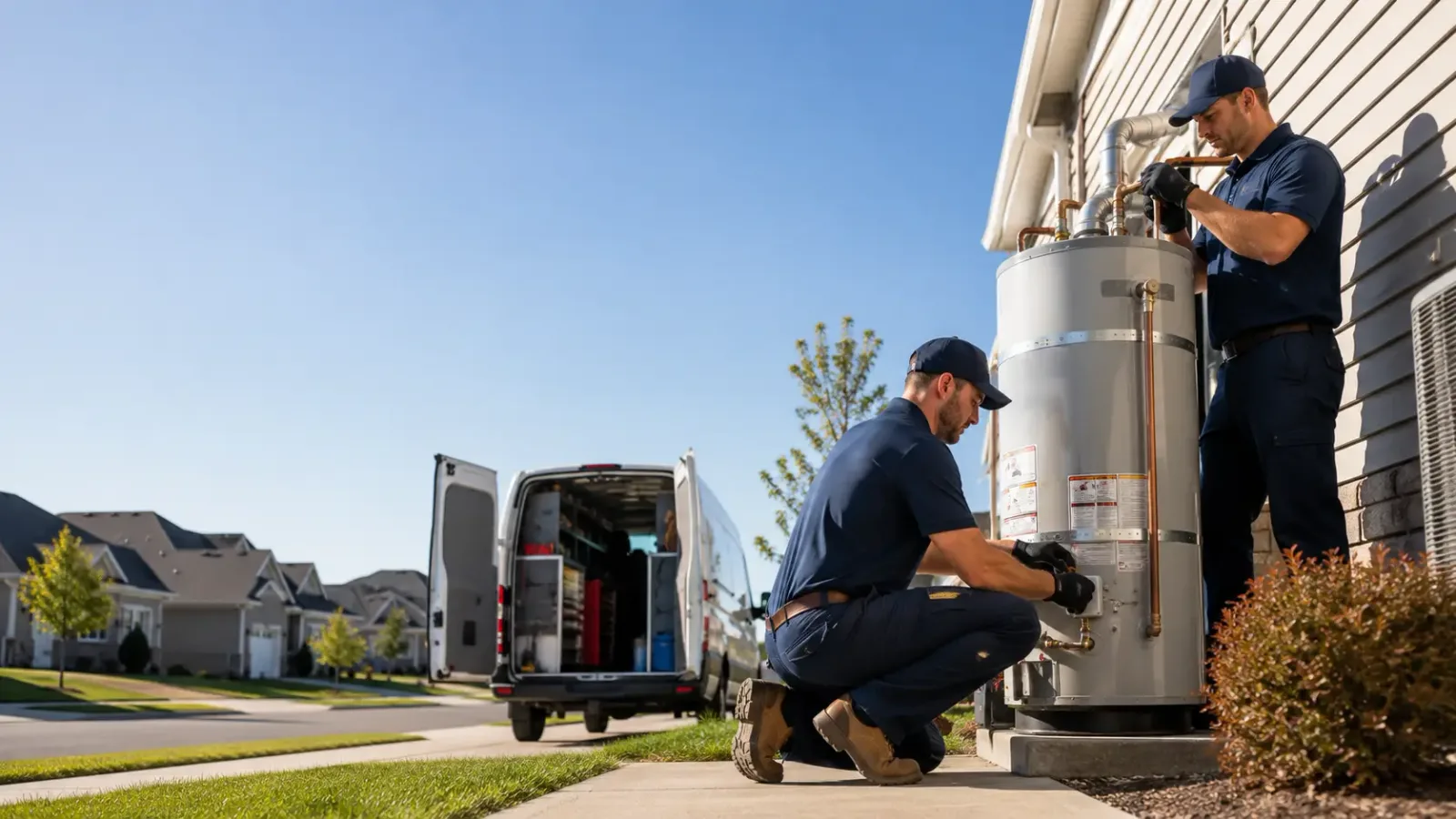 Water Heater Installation in Marengo, OH